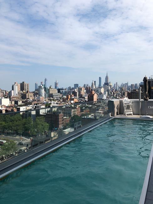 new york hotel pool