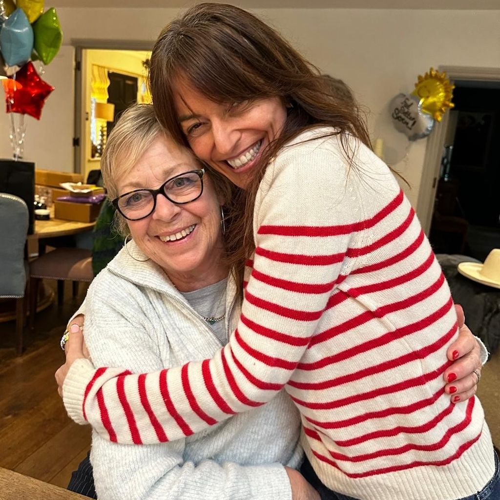 Davina with her stepmum Gaby
