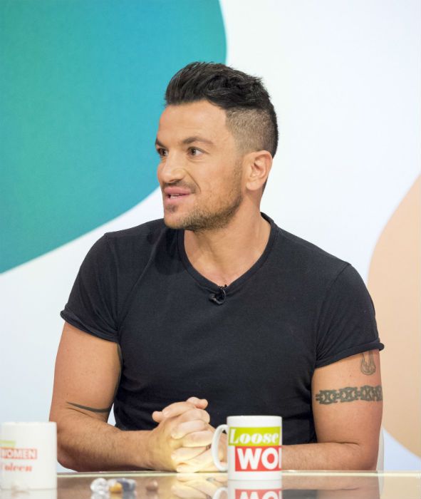 peter andre hair transformation