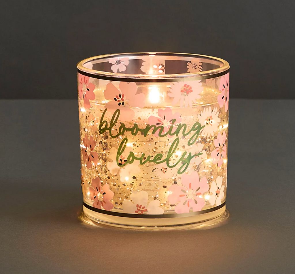 Blooming Lovely Light Up Candle