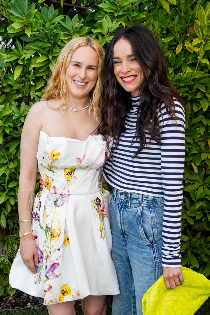 Rumer Willis and Abigail Spencer attend TheRetaility.com x good.clean.goop Mother's Day brunch