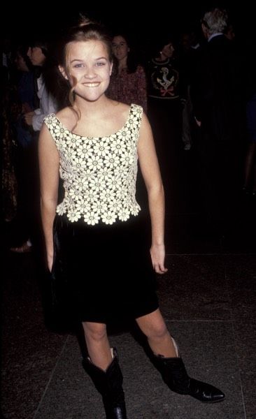 Reese witherspoon young old red carpet childhood