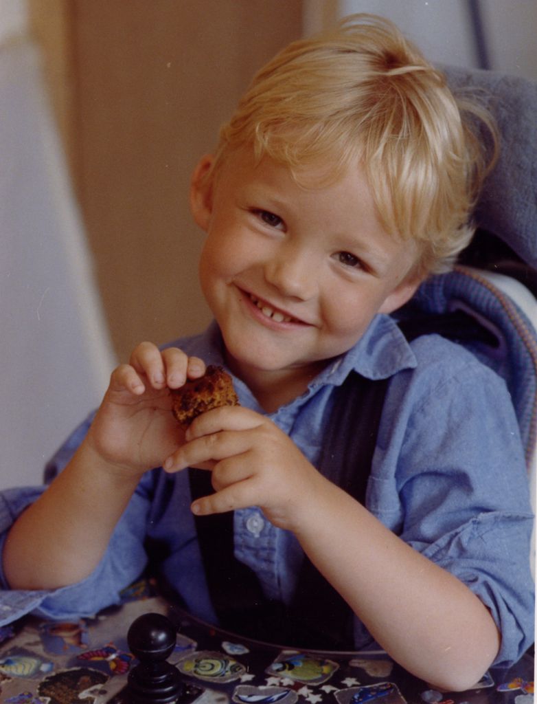 Grief counsellor Lizzie Pickering's son Harry