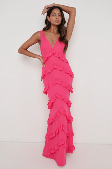 Pretty Lavish pink maxi