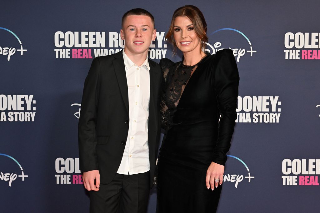 Kai Rooney and Coleen at screening for The Real Wagatha Story
