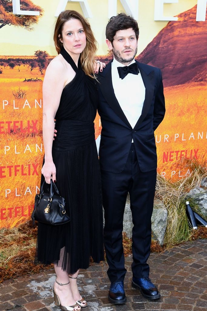 Zoe Grisedale and Iwan Rheon attend the "Our Planet" global premiere 