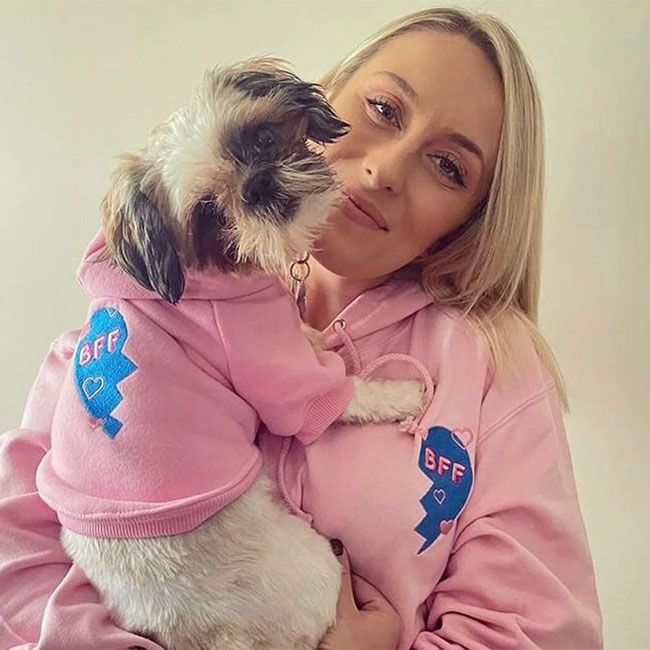 pink dog owner sweatshirts