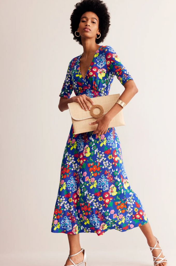 Boden floral tea dress