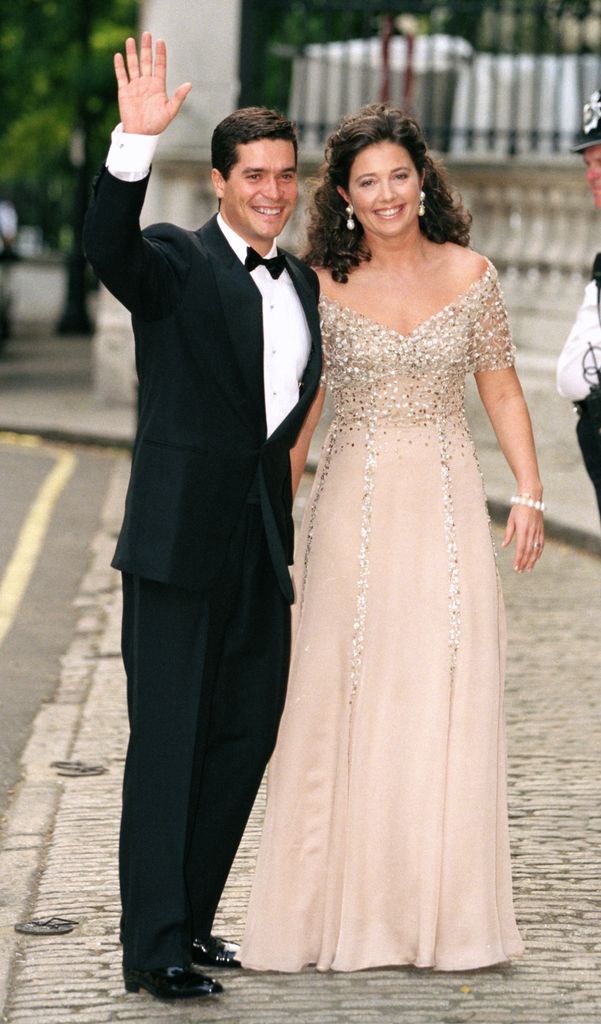 Princess Alexia wore the same dress to her own pre-wedding gala in 1999