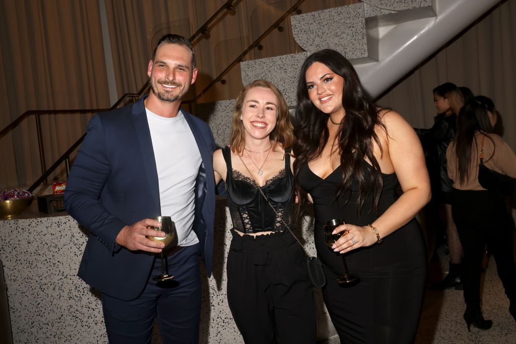 Brennon Lemieux and  Alexa Lemieux attend Love Is Blind cast Netflix's First Live Reunion