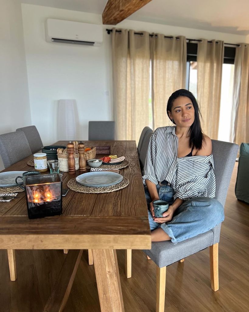 Josephine Jobert at home in France