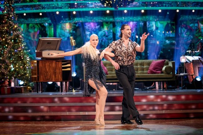 strictly come dancing christmas anne marie