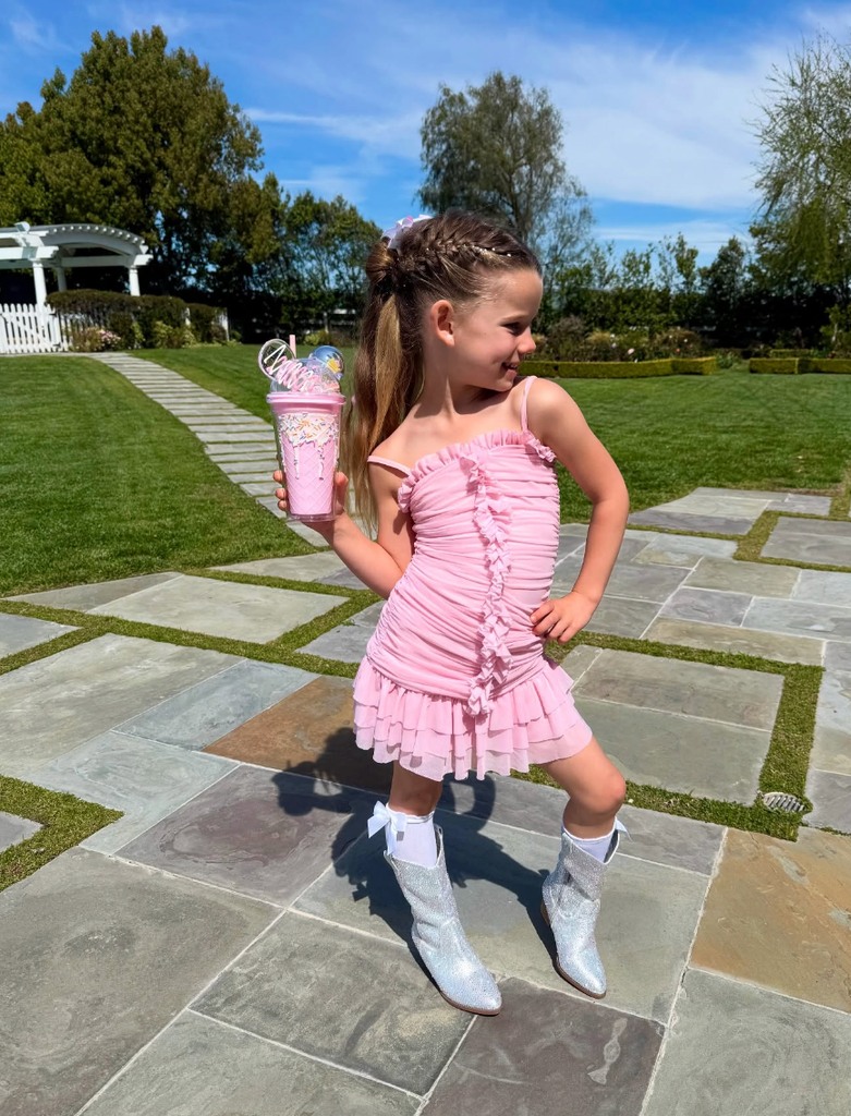 Photo shared by Jessica Simpson on Instagram April 1, 2025 of her daughter Birdie Mae's sixth birthday celebrations