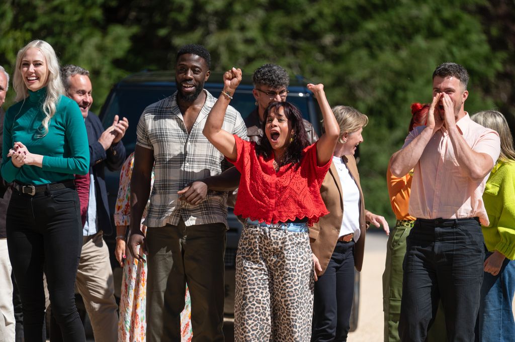 Ellie (left) and Ross (middle) have not hinted at knowing each other on the show