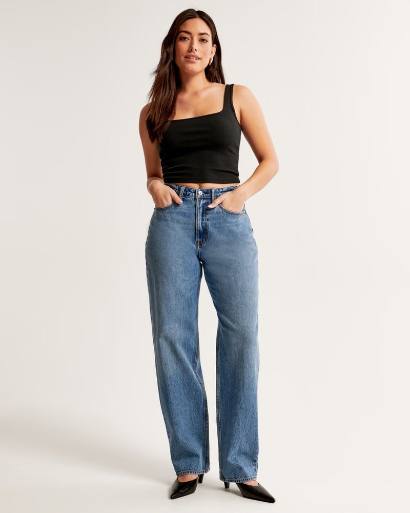 Jeans Abercrombie Barril Leg