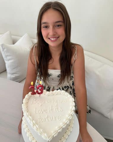 photo of ivanka trump daughter arabella with birthday cake