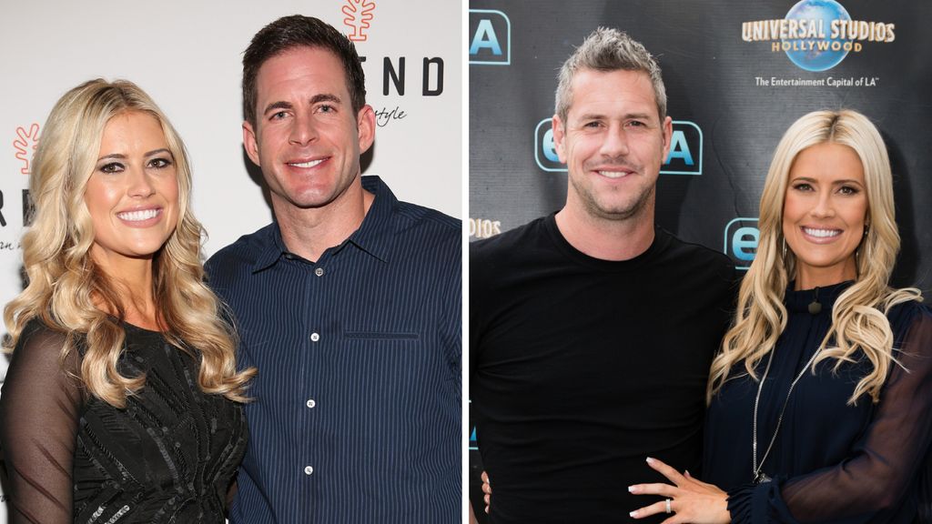 Christina Hall and Tarek El Moussa; Christina Hall and Ant Anstead