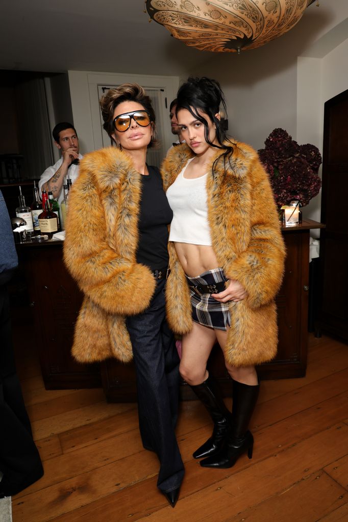 Amelia with mom Lisa Rinna