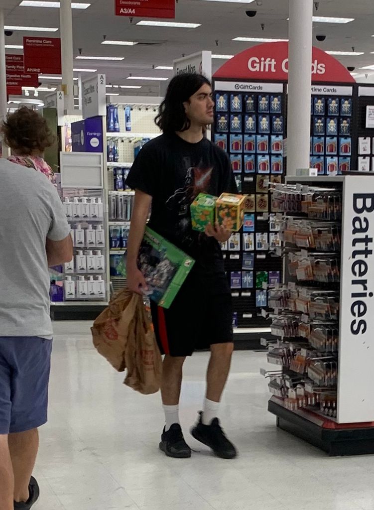 Michael Jackson's son Bigi was spotted shopping at Target