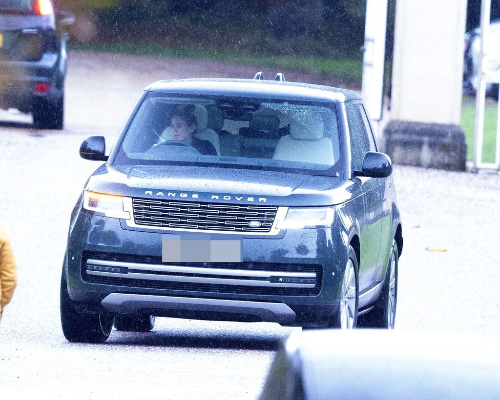 Princess Beatrice visits her dad Prince Andrew at the Royal Lodge