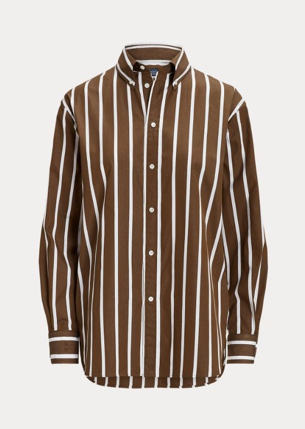 Polo Ralph Lauren - Button-Down Striped Stretch-Cotton Shirt