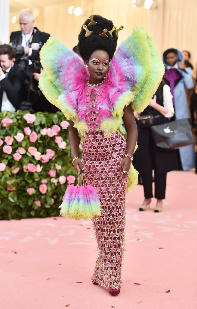  Lupita Nyong'o attends The 2019 Met Gala Celebrating Camp: Notes on Fashion at Metropolitan Museum of Art 