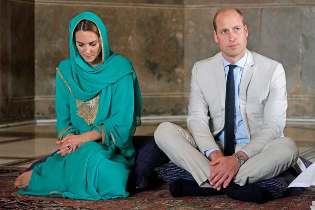 kate and william in pakistan 