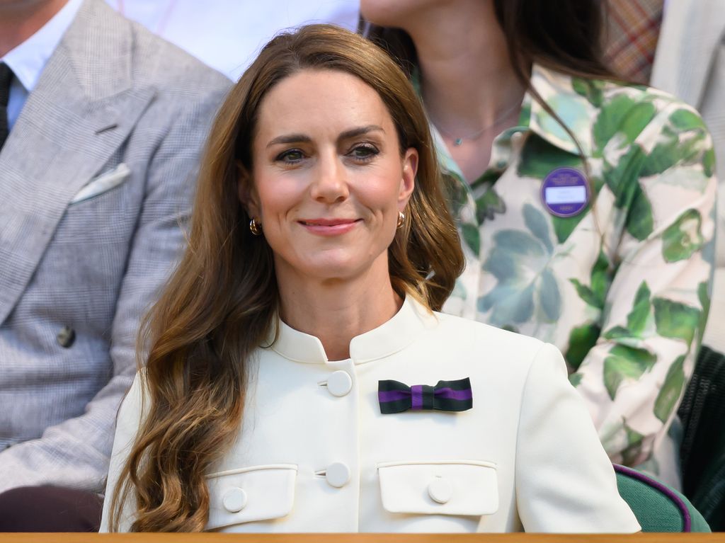Princess Kate in the Royal Box at Wimbledon