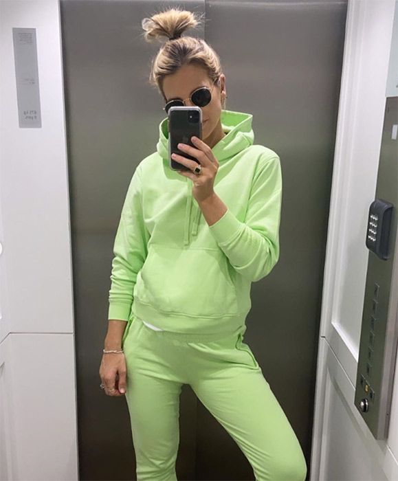 vogue williams green tracksuit