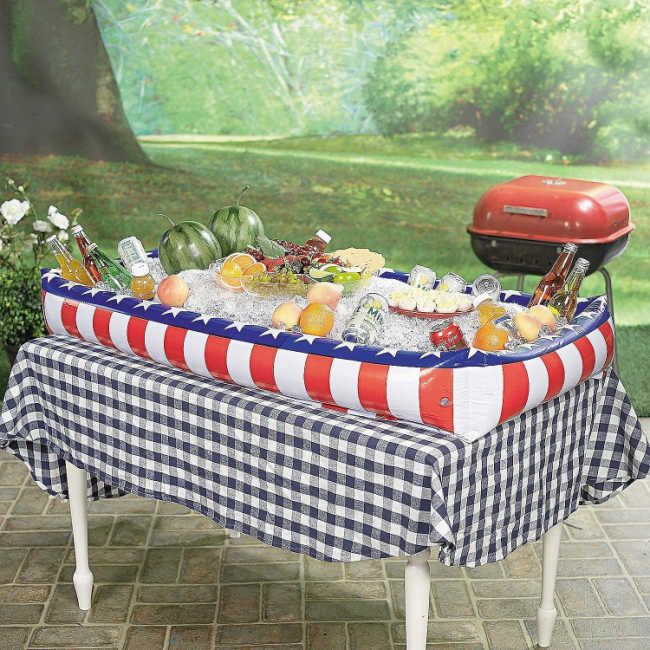 best 4th of july party ideas inflatable cooler