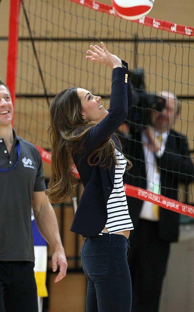 kate middleton volleyball