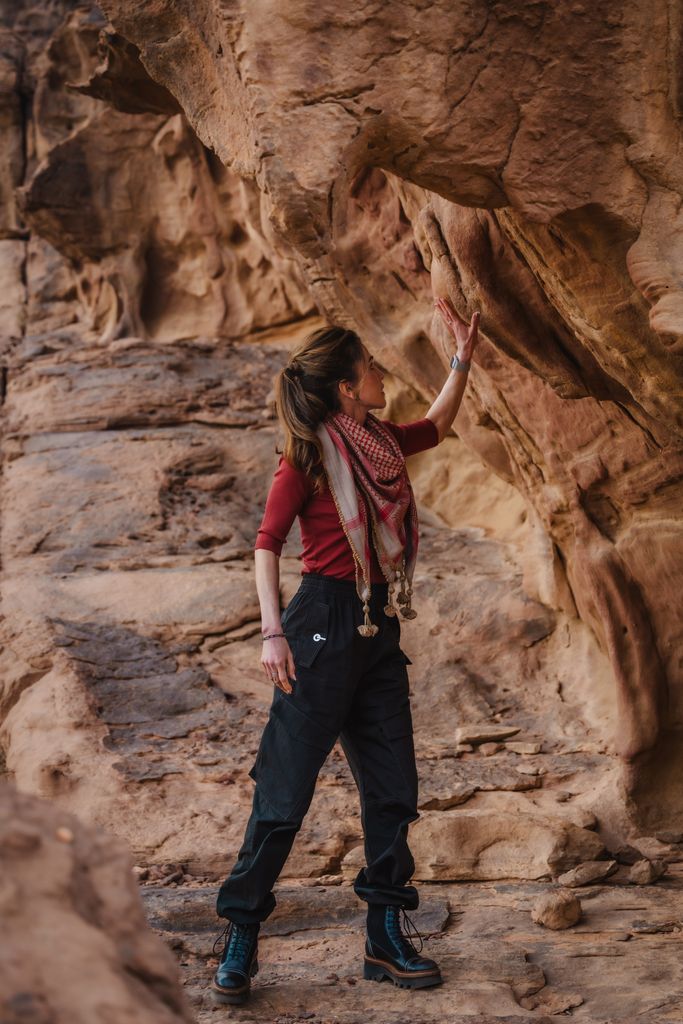 Queen Rania of Jordan Wadi Rum