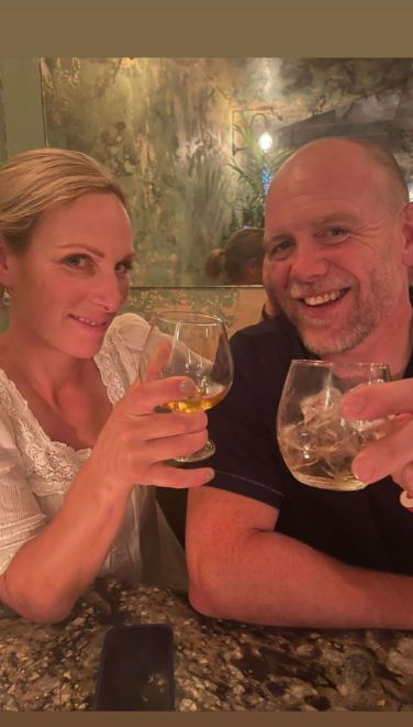 zara and mike tindall on date