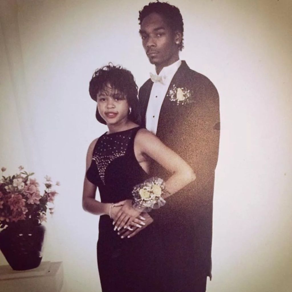 snoop dogg and wife shante broadus in high school