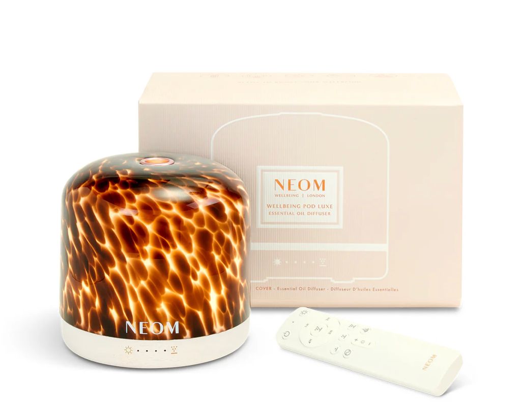 Neom Tortoiseshell Wellbeing Pod Luxe Essential Oil Diffuser