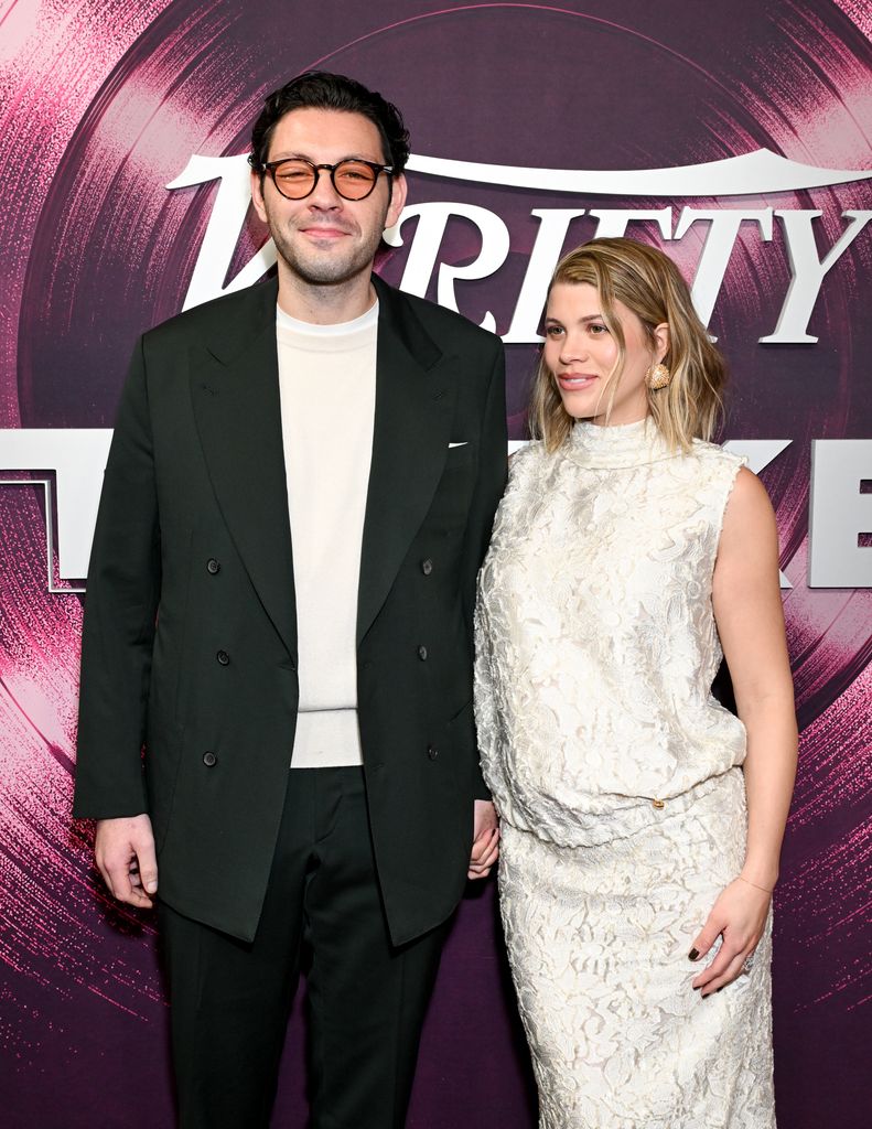 Elliot Grainge and Sofia Richie Grainge at Variety Hitmakers 2025 