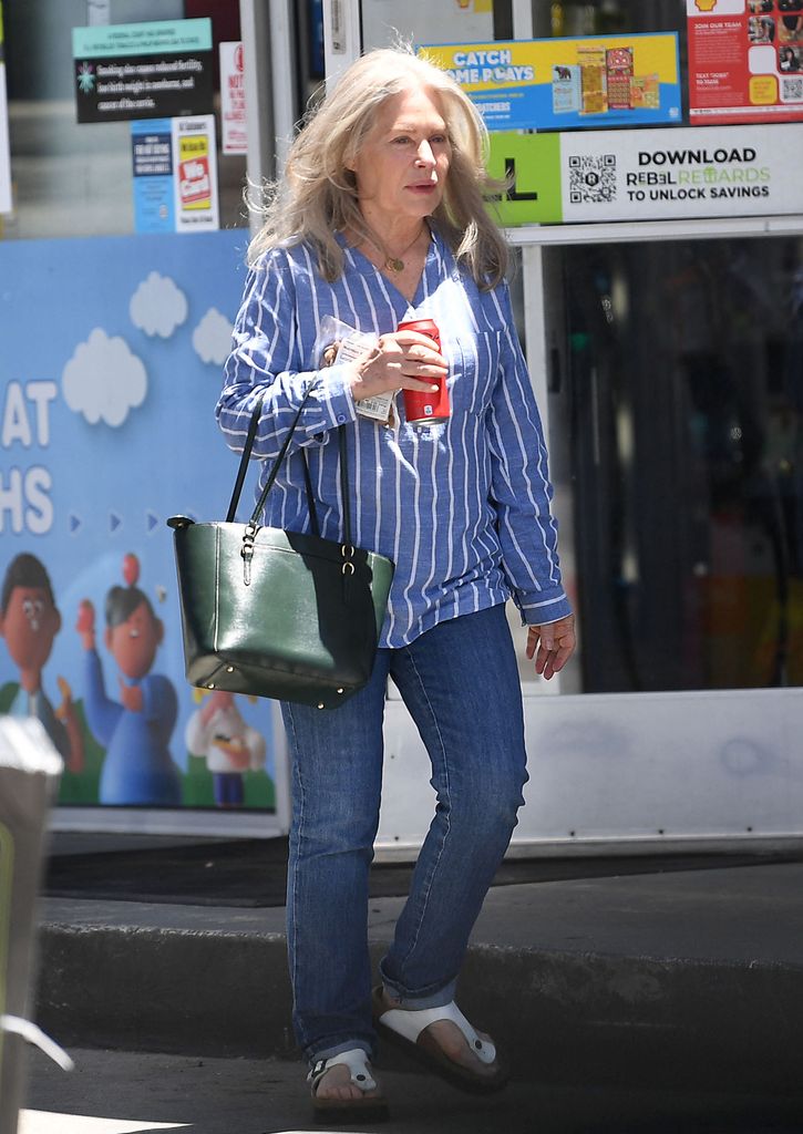 Beverly D'Angelo out and about on a shopping trip