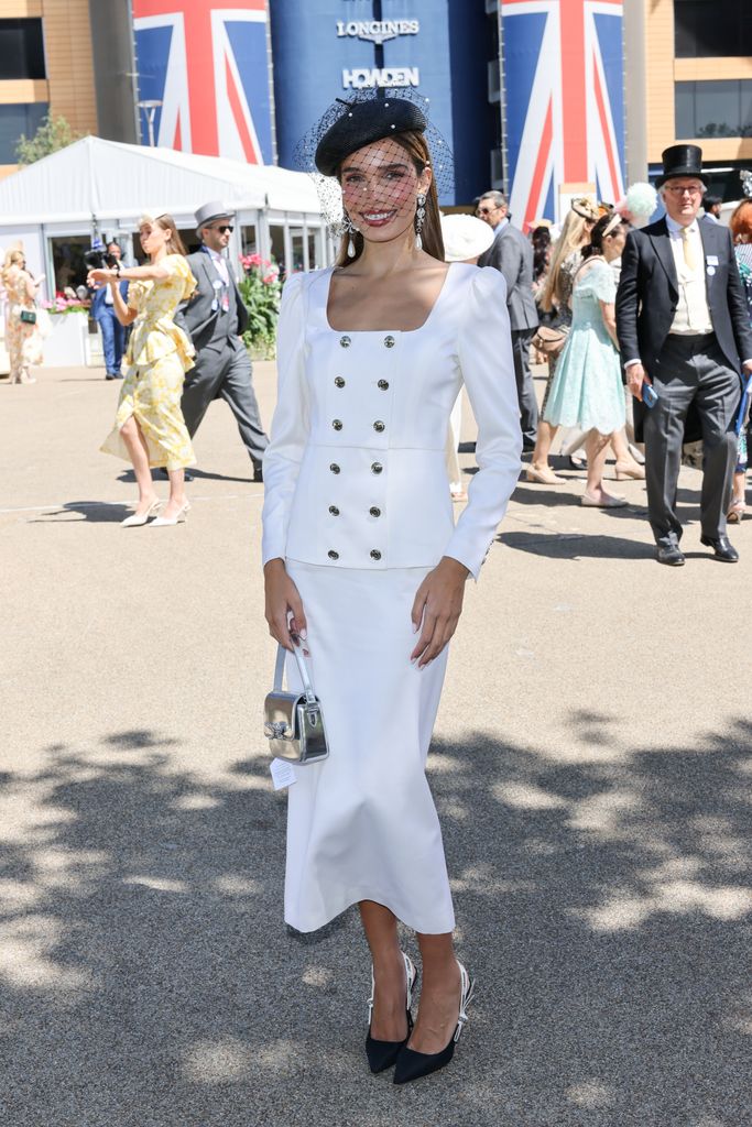 Hana Cross attends day 3 of Royal Ascot at Ascot Racecourse on June 20, 2024 in Ascot, England. (Photo by Dave Benett/Getty Images for Ascot Racecourse)