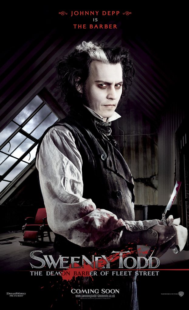 Sweeney Todd 2007 official poster 