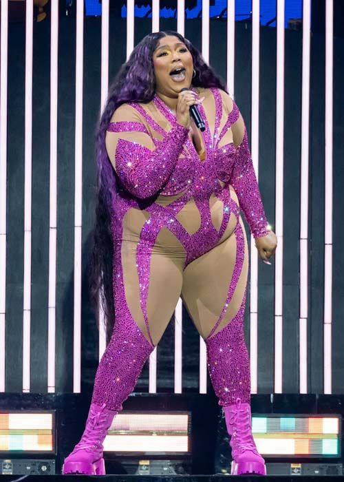 Lizzo drops jaws in thigh-high boots and leotard after Kanye West's weight  jibe | HELLO!