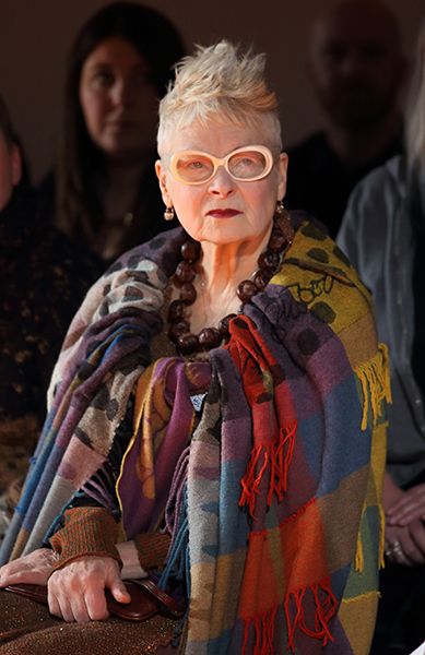 Westwood takes up climate cause at London Fashion Week
