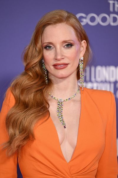 Jessica Chastain in the Gucci High Jewelry Campaign 