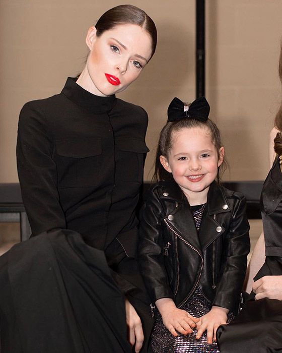 coco rocha and daughter