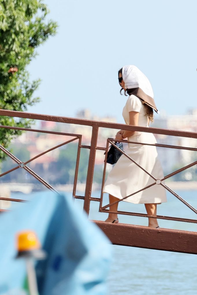 Lauren Sanchez in San Giorgio Maggiore