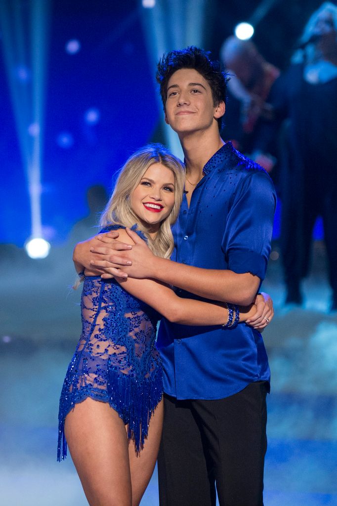 MILO MANHEIM, WITNEY CARSON ON DWTS