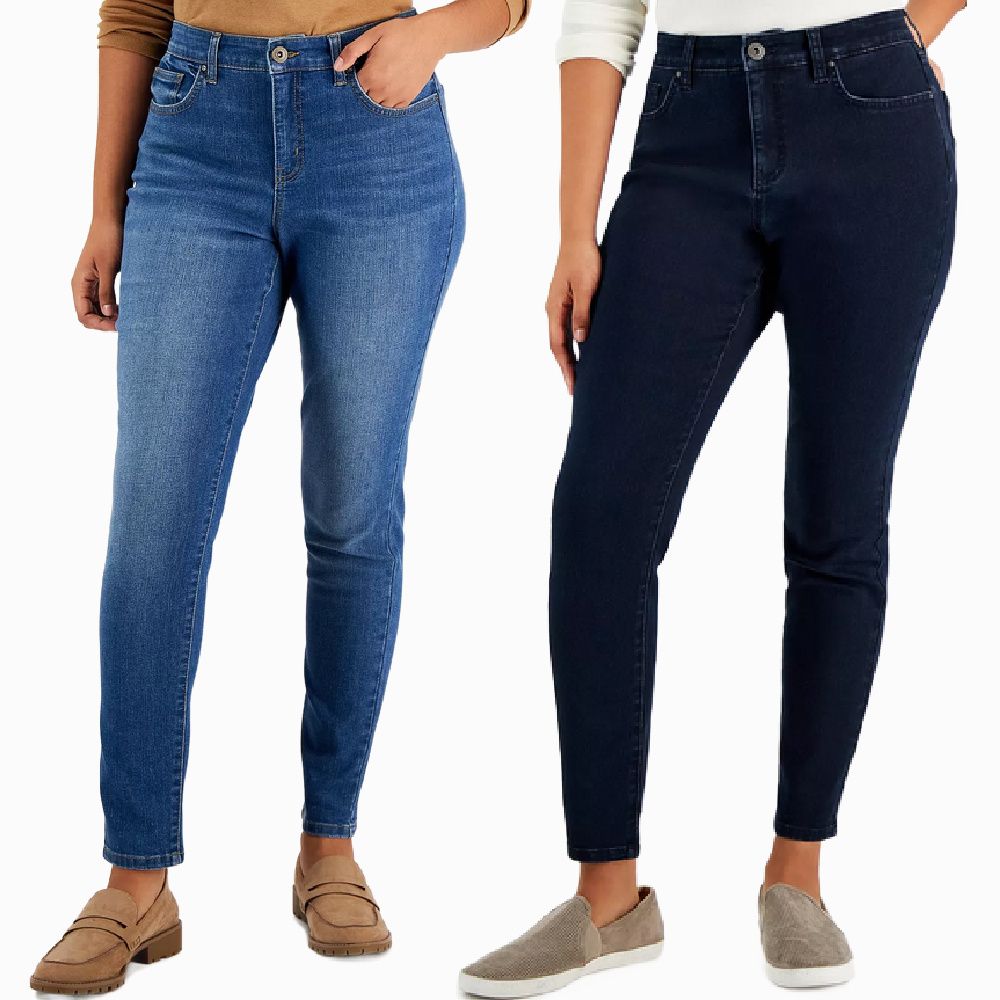 macys tummy control jeans style and co