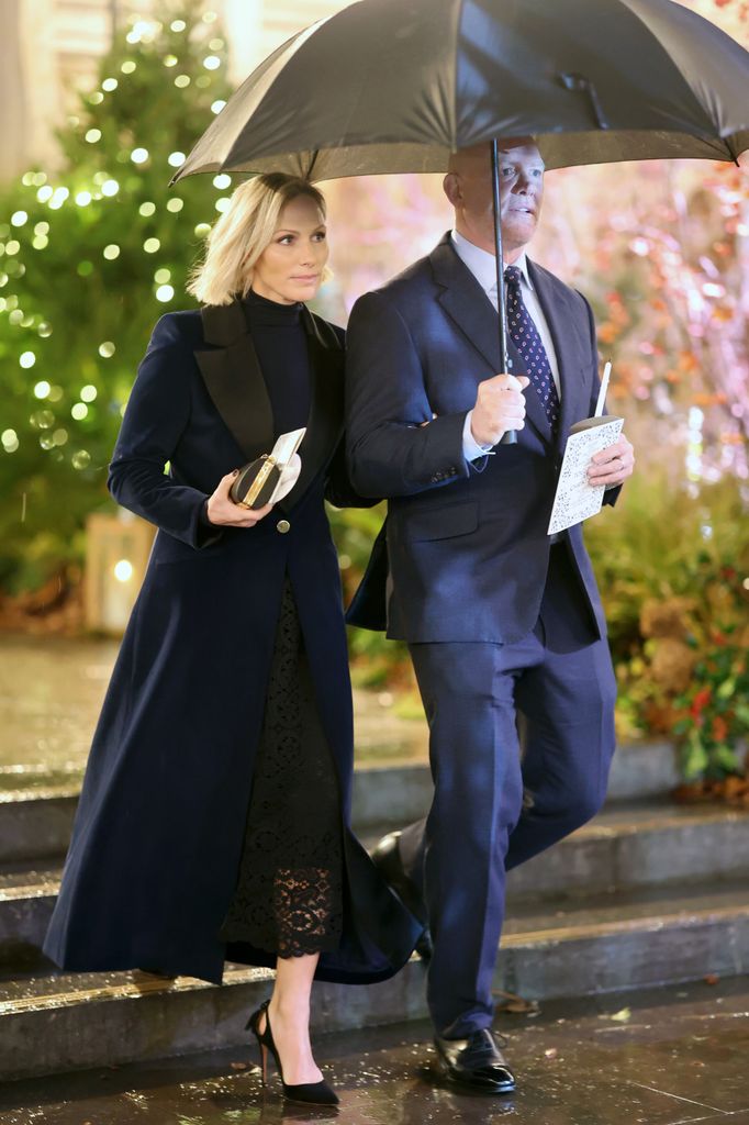 Zara looked stunning in her bespoke Claire Mischevani skirt