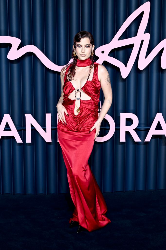 Abby Roberts attends The Fashion Awards 2025 presented by Pandora at the Royal Albert Hall on December 01, 2025 in London, England