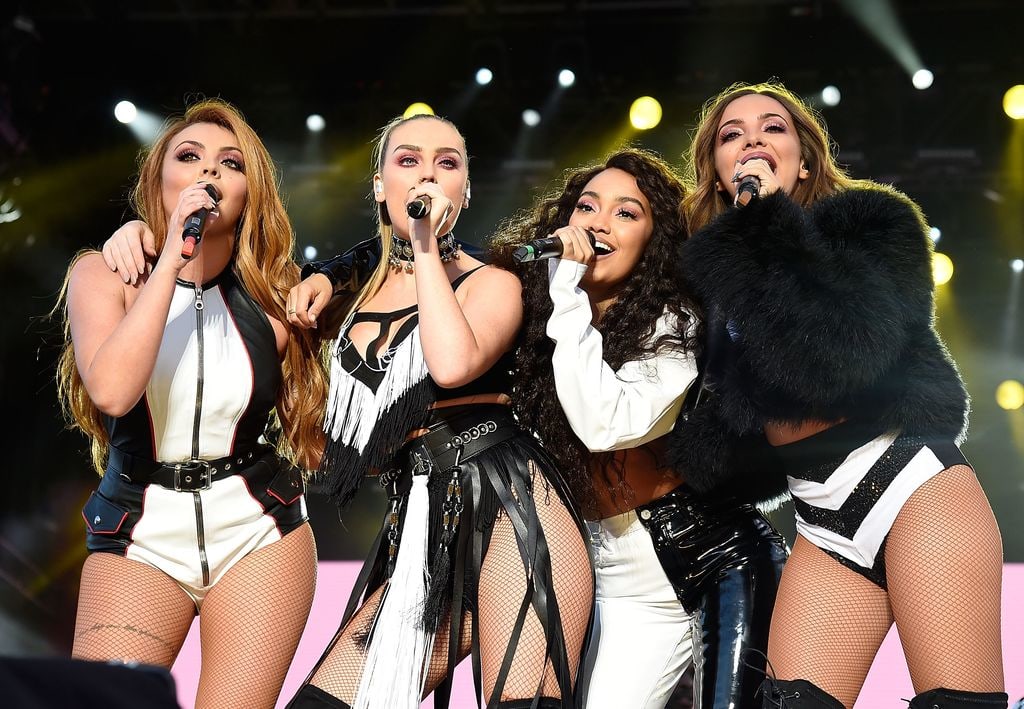 little mix performing on stage