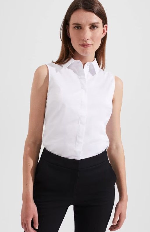 Vic Sleeveless Shirt by Hobbs